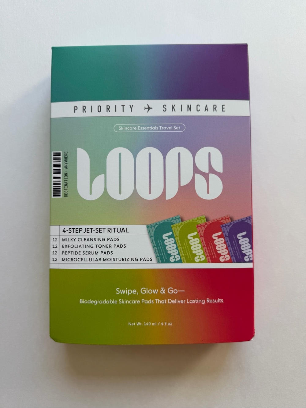 Priority Skincare LOOPS Skincare Essentials Travel Set